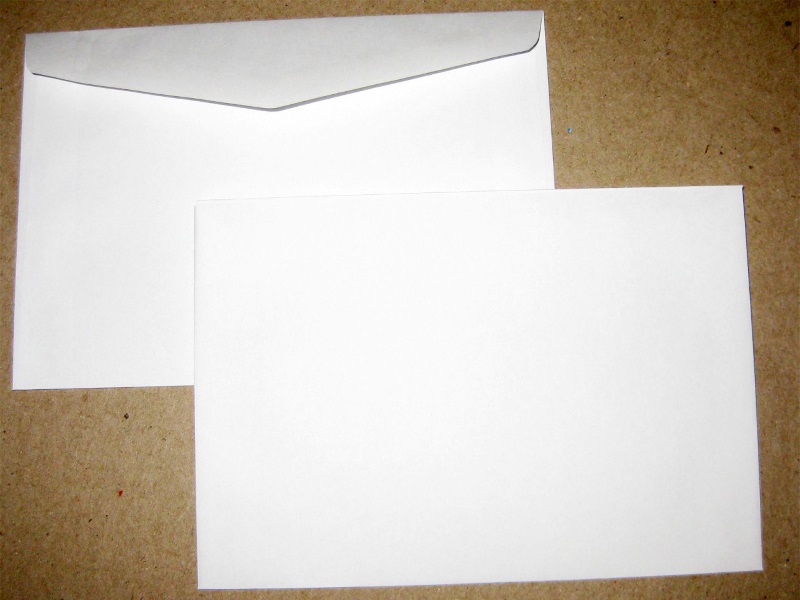 Non-Window Envelope 63/8 x 9 (2cx0c)